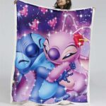 Disney Lilo und Stitch Figuren 18 Decke – Fleecedecke
