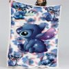Disney Lilo und Stitch Figuren 22 Decke - Fleecedecke