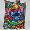 Disney Lilo und Stitch Figuren 26 Decke - Fleecedecke