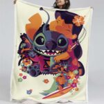 Disney Lilo und Stitch Figuren 28 Decke – Fleecedecke