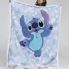Disney Lilo und Stitch Figuren 29 Decke - Fleecedecke