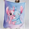 Disney Lilo und Stitch Figuren 31 Decke - Fleecedecke