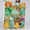 Disney Prinzessin 11 Decke - Fleecedecke