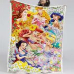Disney Prinzessin 14 Decke – Fleecedecke