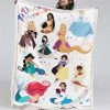 Disney Prinzessin 20 Decke - Fleecedecke