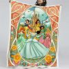 Disney Prinzessin Schönheit 01 Decke - Fleecedecke