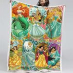Disney Prinzessin Schönheit 02 Decke – Fleecedecke