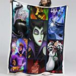 Disney Bösewichte 02 Decke – Fleecedecke