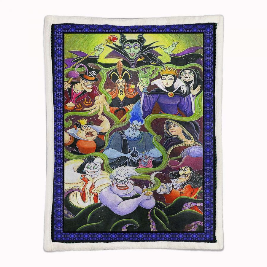 Disney-Bösewichte Decke - Fleecedecke – Bild 2