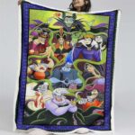 Disney-Bösewichte Decke – Fleecedecke