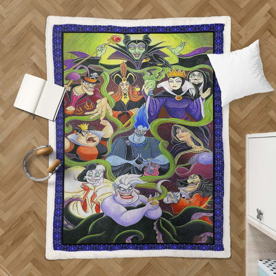 Disney-Bösewichte Decke - Fleecedecke – Bild 3