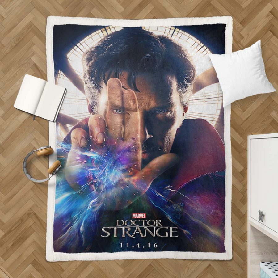 Doctor Strange Marvel 01 Decke - Fleecedecke – Bild 3