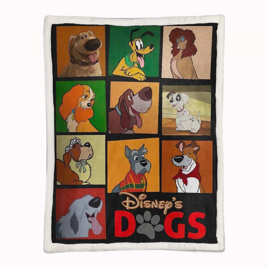 Hunde Disney Decke - Fleecedecke – Bild 2
