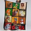 Hunde Disney Decke - Fleecedecke