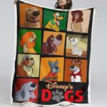 Hunde Disney Decke – Fleecedecke