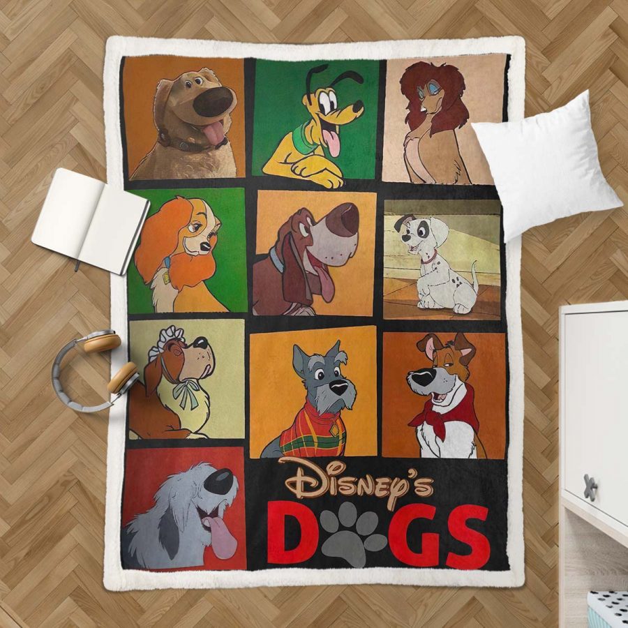 Hunde Disney Decke - Fleecedecke – Bild 3