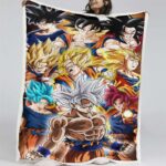 Dragon Ball Son Goku 1017 Decke – Fleecedecke