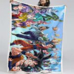 Dragon Ball Son Goku Son Gohan Vegeta Decke – Fleecedecke