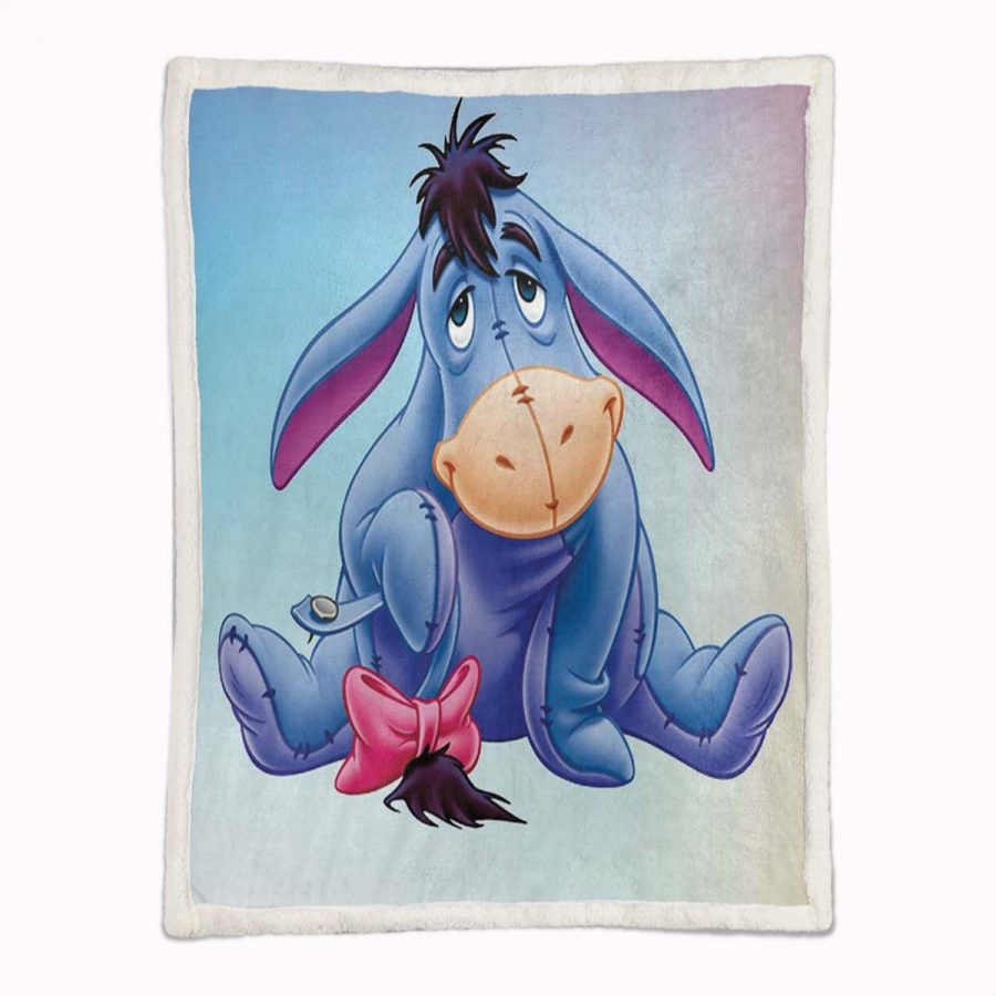 Eeyore Winnie Pooh 01 Decke - Fleecedecke – Bild 2