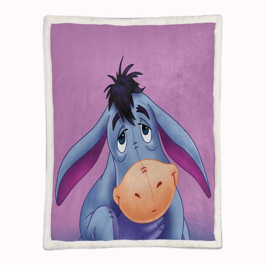 Eeyore Winnie Pooh 02 Decke - Fleecedecke – Bild 2