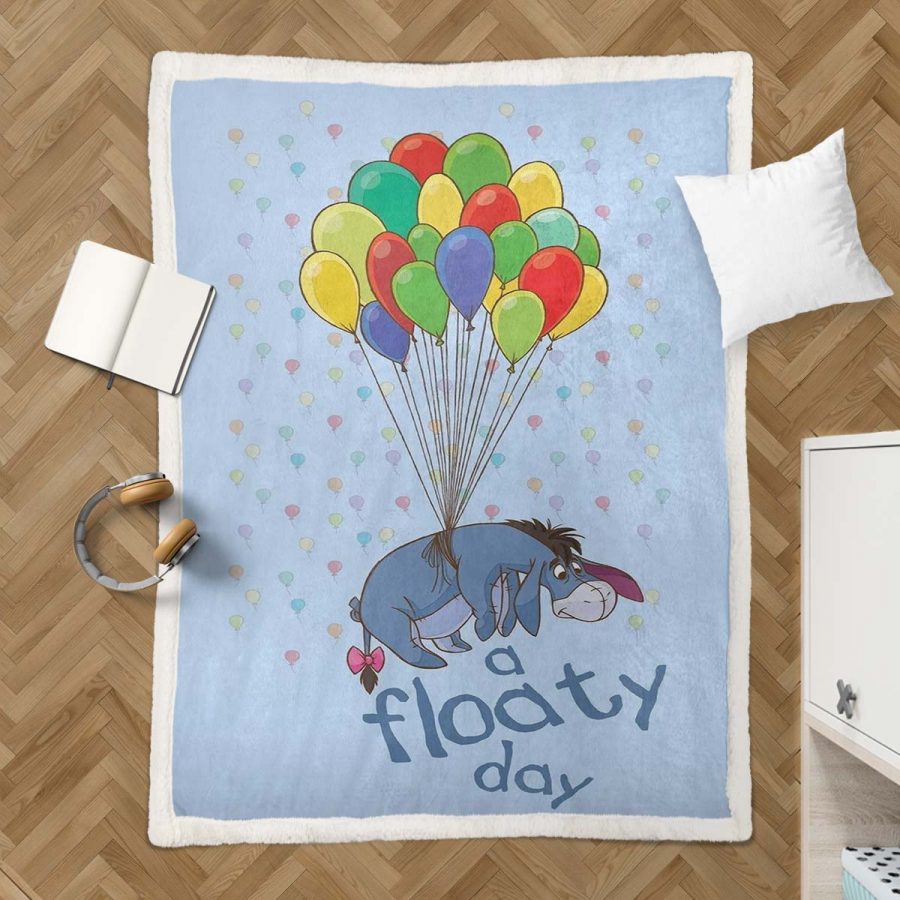 Eeyore Winnie Pooh 03 Decke - Fleecedecke – Bild 3
