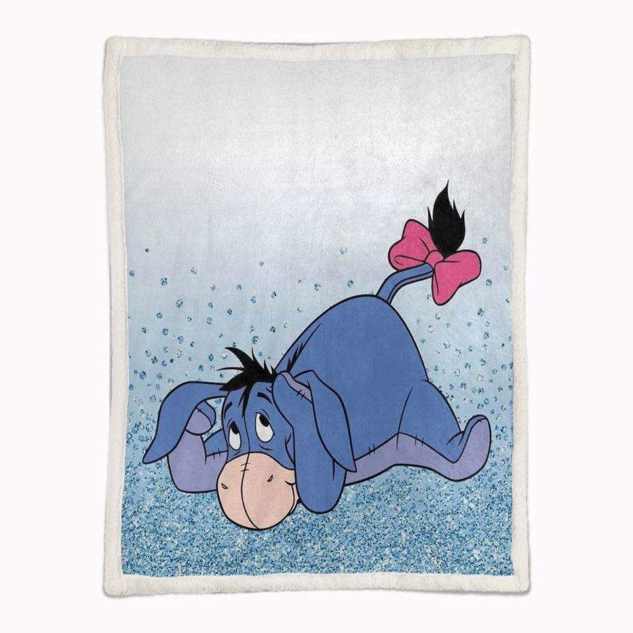 Eeyore Winnie Pooh 04 Decke - Fleecedecke – Bild 2