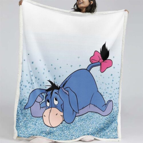 Eeyore Winnie Pooh 04 Decke - Fleecedecke