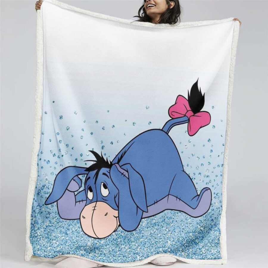 Eeyore Winnie Pooh 04 Decke - Fleecedecke