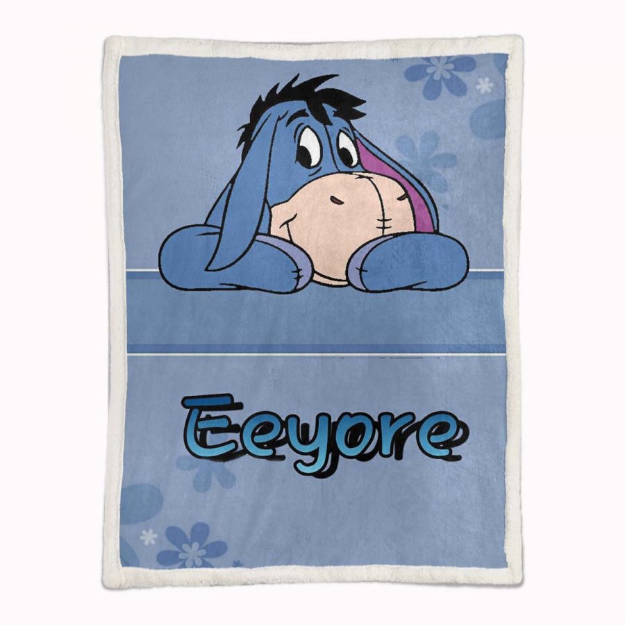Eeyore Winnie Pooh 05 Decke - Fleecedecke – Bild 2