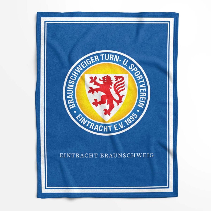 Eintracht Braunschweig Fleecedecke - Decke – Bild 2