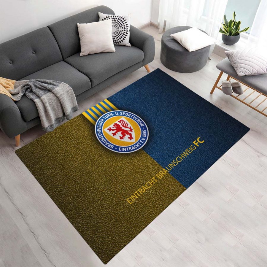 Eintracht Braunschweig Blau Gelb 02 Teppich – Bild 2