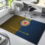 Eintracht Braunschweig Blau Gelb 02 Teppich