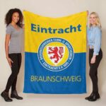 Eintracht Braunschweig Blau Gelb 06 Fleecedecke – Decke