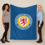 Eintracht Braunschweig Blau Gelb 07 Fleecedecke – Decke