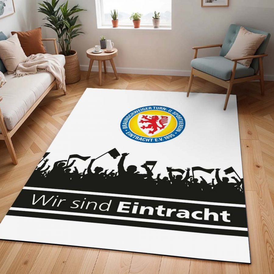 Eintracht Braunschweig Blau Gelb 08 Teppich – Bild 2