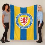 Eintracht Braunschweig Blau Gelb 09 Fleecedecke – Decke