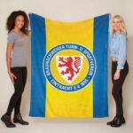 Eintracht Braunschweig Blau Gelb 11 Fleecedecke – Decke