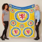 Eintracht Braunschweig Blau Gelb 12 Fleecedecke – Decke