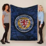 Eintracht Braunschweig Blaue Backsteinmauer Fleecedecke – Decke