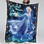 Elsa Die Eiskönigin – Schneeprinzessin 01 Decke – Fleecedecke