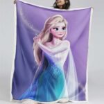 Elsa Die Eiskönigin – Schneeprinzessin 04 Decke – Fleecedecke