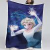 Elsa Die Eiskönigin - Schneeprinzessin 06 Decke - Fleecedecke