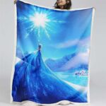 Elsa Die Eiskönigin – Schneeprinzessin 12 Decke – Fleecedecke