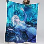 Elsa Die Eiskönigin – Schneeprinzessin 18 Decke – Fleecedecke