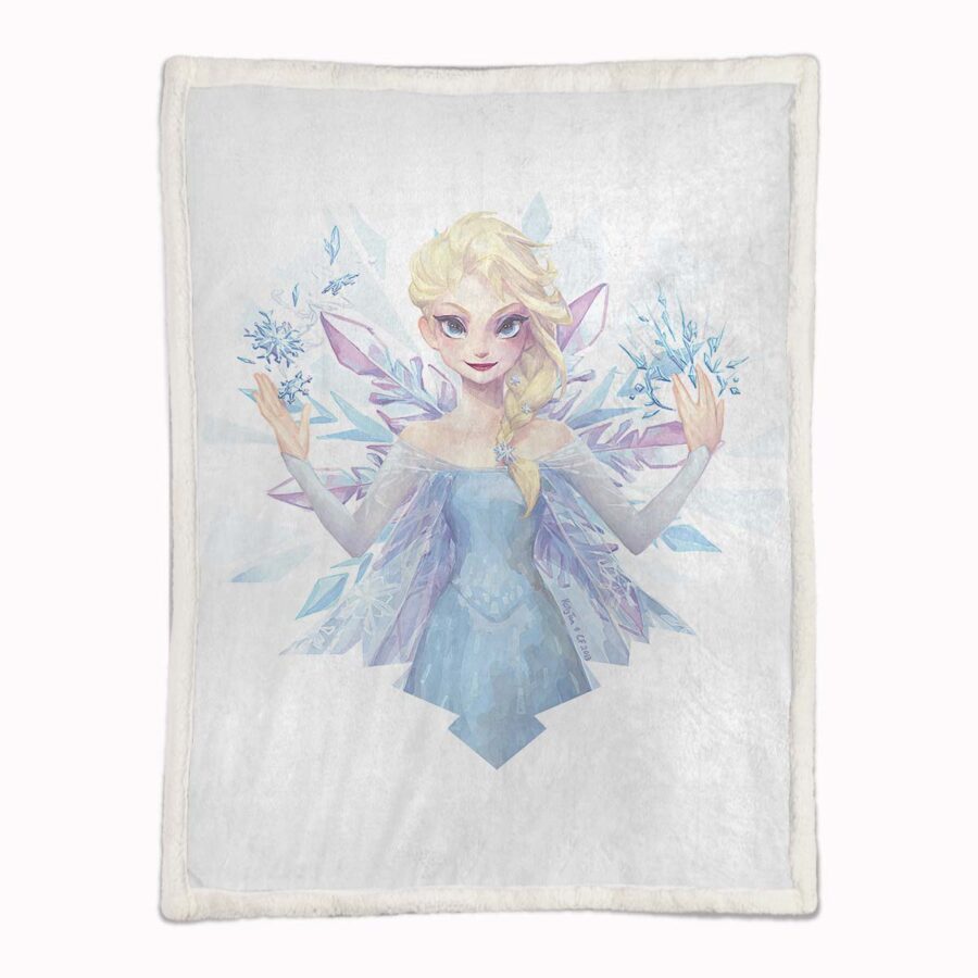 Elsa Die Eiskönigin - Schneeprinzessin 19 Decke - Fleecedecke – Bild 2