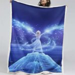 Elsa Die Eiskönigin – Schneeprinzessin 20 Decke – Fleecedecke