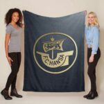 FC Hansa Rostock Goldene HAN Fleecedecke – Decke