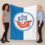 FC Hansa Rostock HAN 04 Fleecedecke – Decke