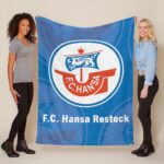 FC Hansa Rostock HAN 06 Fleecedecke – Decke