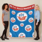 FC Hansa Rostock HAN 07 Fleecedecke – Decke